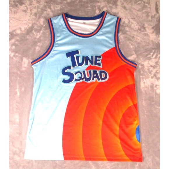 Space Jam Tune Squad Basketball Jersey Lebron James #6 Size Large Large L - Picture 1 of 6